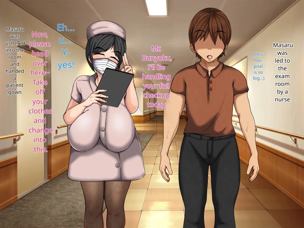 [Mushroom Shoutengai] Sakusei Do-S Nurse Mai ~Maso Otoko Mesuiki Kango Kiroku~ [English] [MTL] - Page 9
