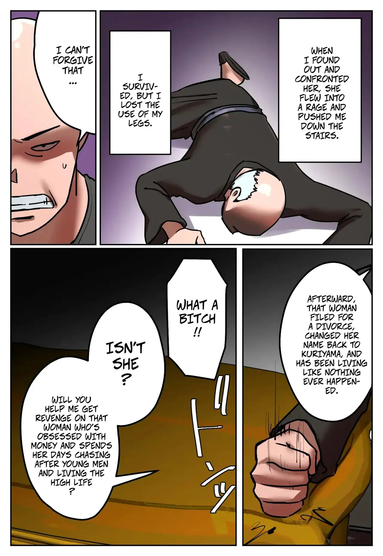 [Chotto B-Sen] Fukushū Yami Baito "Watashi no Moto Tsuma o Ninshin Sasete Hoshī" | My Part-Time Job Is Getting Revenge: Get My Ex-Wife Pregnant [Full Color-ban] [English] - Page 10