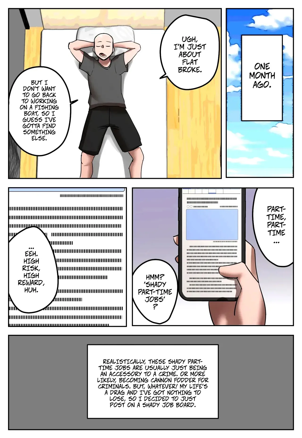 [Chotto B-Sen] Fukushū Yami Baito "Watashi no Moto Tsuma o Ninshin Sasete Hoshī" | My Part-Time Job Is Getting Revenge: Get My Ex-Wife Pregnant [Full Color-ban] [English] - Page 6