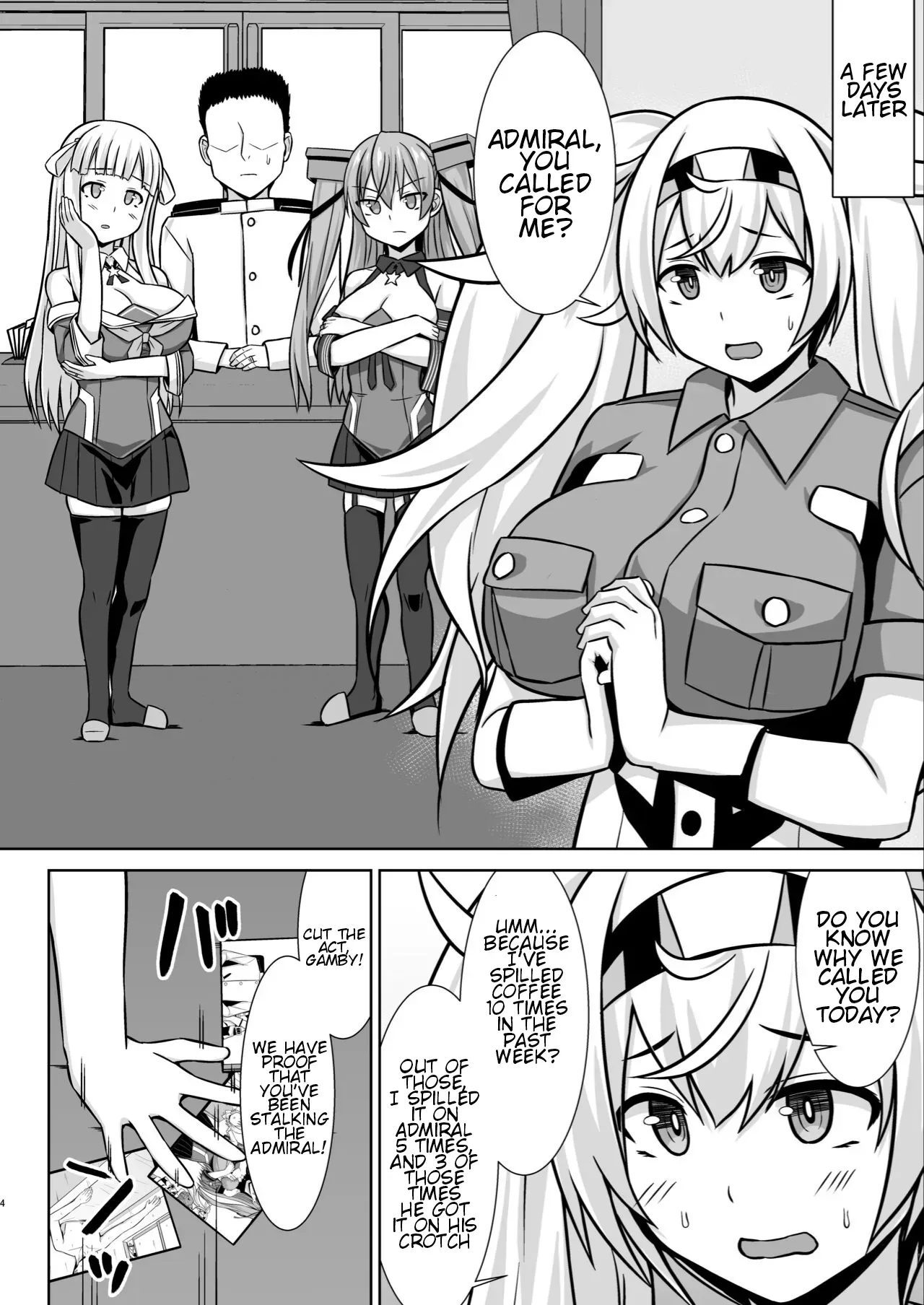 [SIROTARUTO (Shirasaki Karu, Kamiba Kotaru)] Gamby-chan no Ganbare! Botehara Gohoushi Ecchi!! (Kantai Collection -KanColle-) [English] [Digital] - Page 4