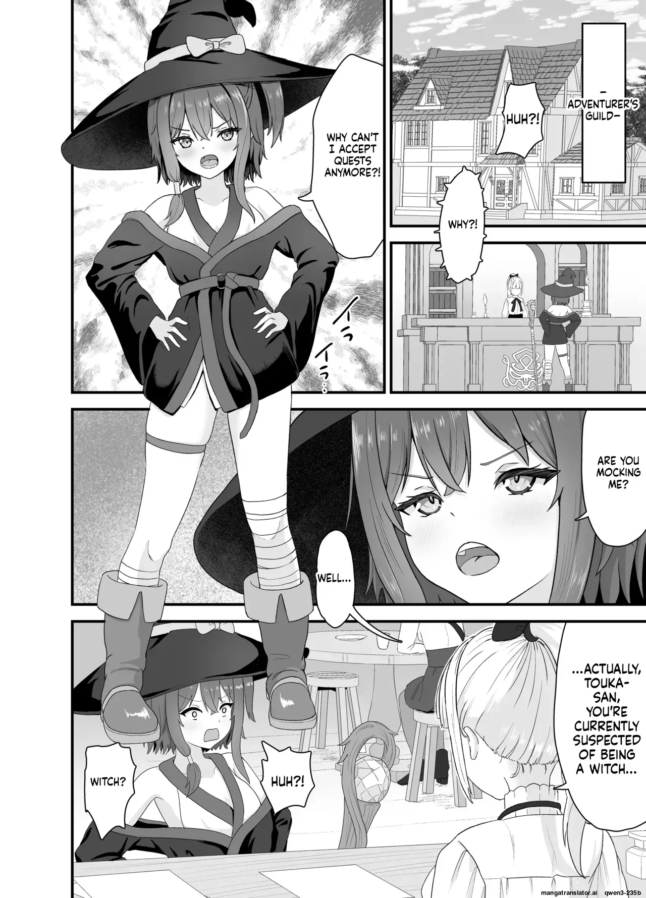 [Sakeru Buta (Asakura Takumi)] Tsuyoki na Madou Shoujo to Shokushu no Ori -Dungeon nite Shokushu ni Otsuru- [English] [SCANMTL] - Page 3