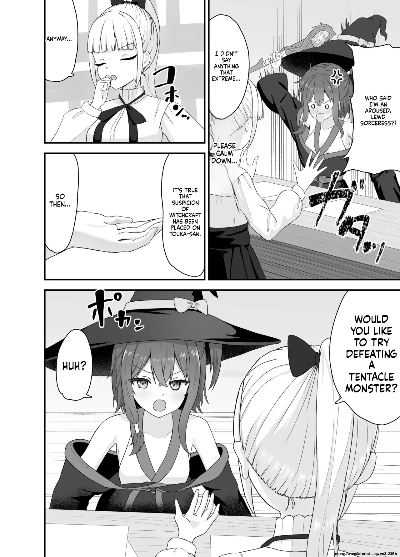 [Sakeru Buta (Asakura Takumi)] Tsuyoki na Madou Shoujo to Shokushu no Ori -Dungeon nite Shokushu ni Otsuru- [English] [SCANMTL] - Page 5