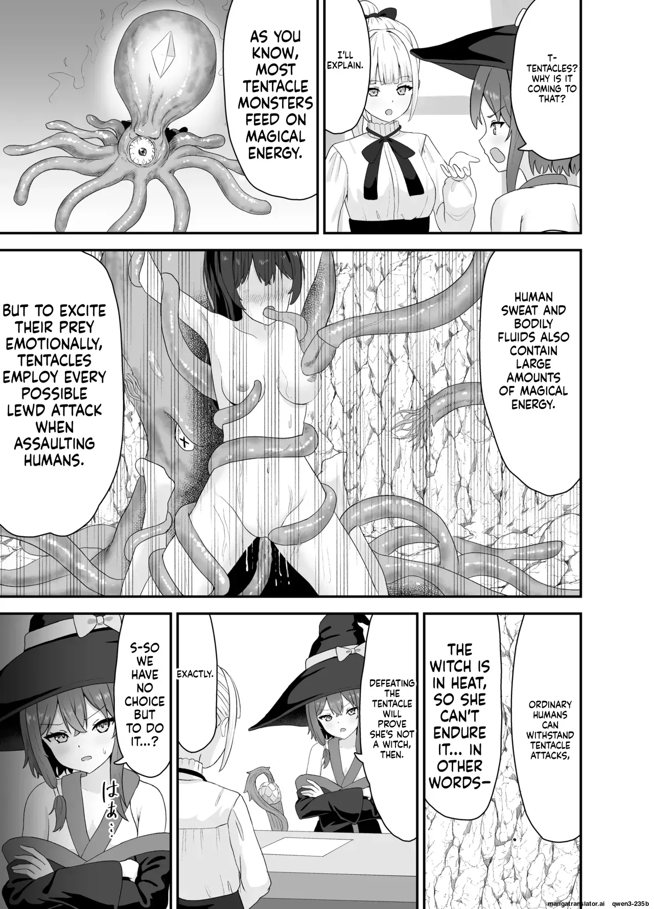 [Sakeru Buta (Asakura Takumi)] Tsuyoki na Madou Shoujo to Shokushu no Ori -Dungeon nite Shokushu ni Otsuru- [English] [SCANMTL] - Page 6