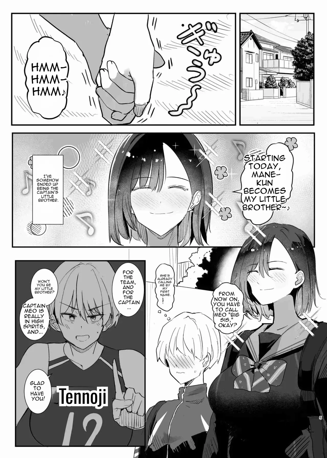 [Move From One Place to Heaven (Wes Heartland Smith)] Volley-bu no Shushou no Otouto Daikou o Suru Koto ni Natta Hanashi | The story of how I ended up acting as the younger brother of the volleyball team captain [English] [DNTA] [Digital] - Page 5