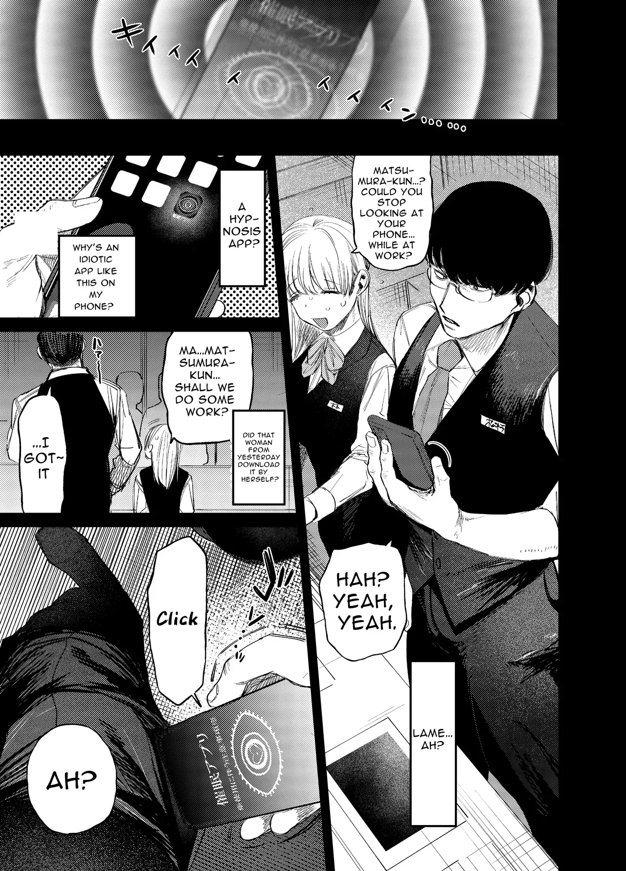 [ENG Ver.] Hypno Karaoke -My Kouhai Turned Me Into Their Personal Plaything- - Page 6