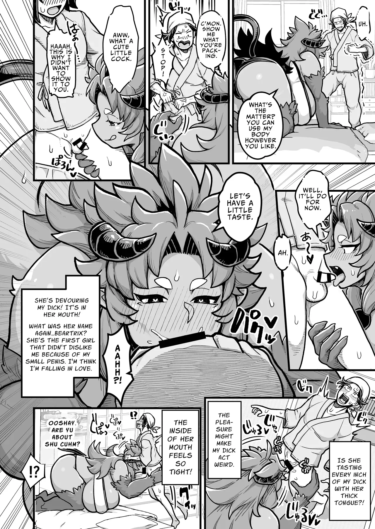 [Ranaencho (ranaECHO)] Dekkai Akuma to Shiawase Kekkon Keiyaku | Happy Marriage Pact with a Big Demoness [Digital] [English] [JIGECCHI] - Page 7