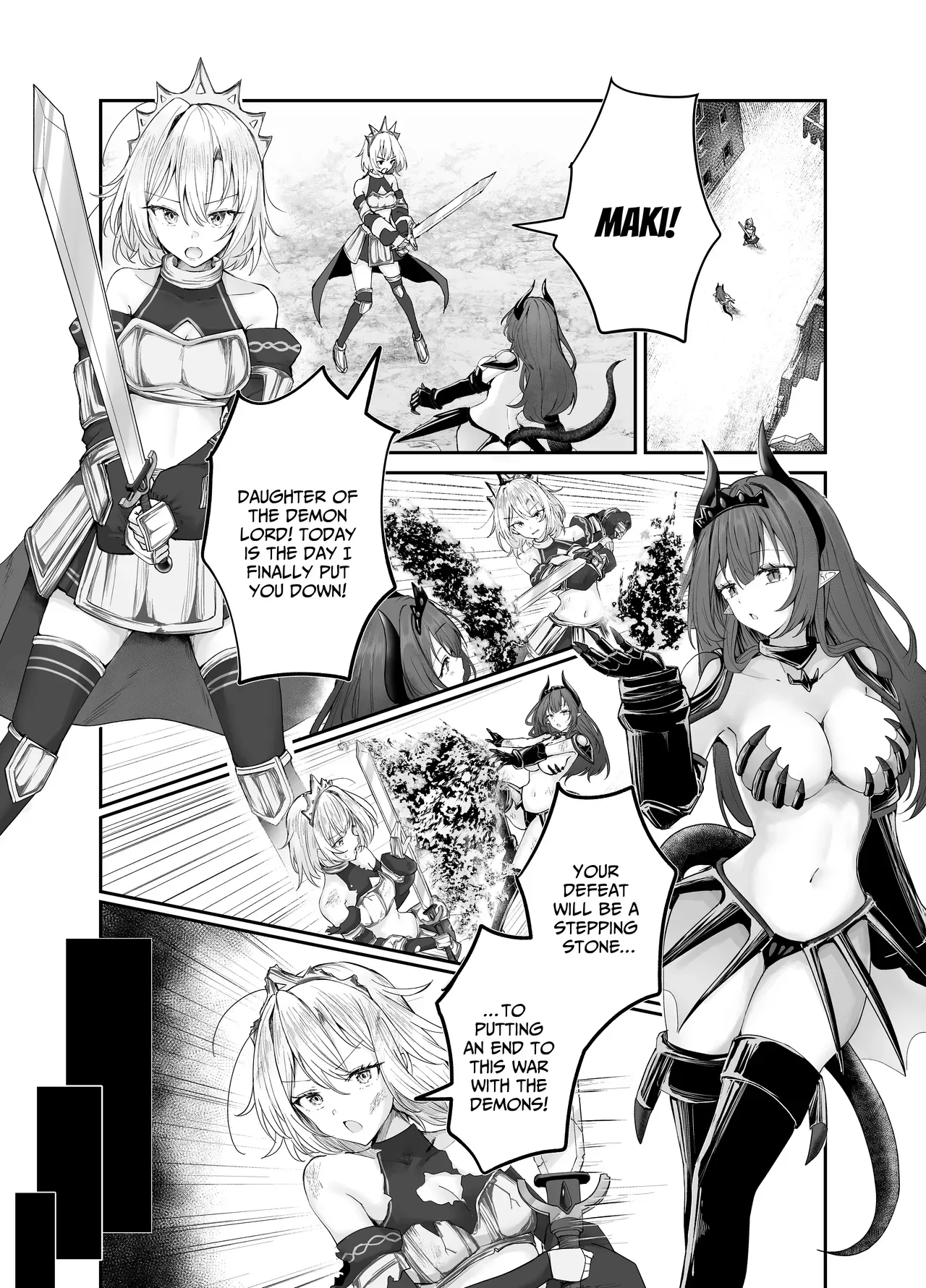[Ko-gu Bako (Ukai Ko-gu)] Senki Haiboku Kairaku Goumon | Senki’s Defeat: Interrogated with Ecstasy [English] [IXIA WORKS] - Page 3