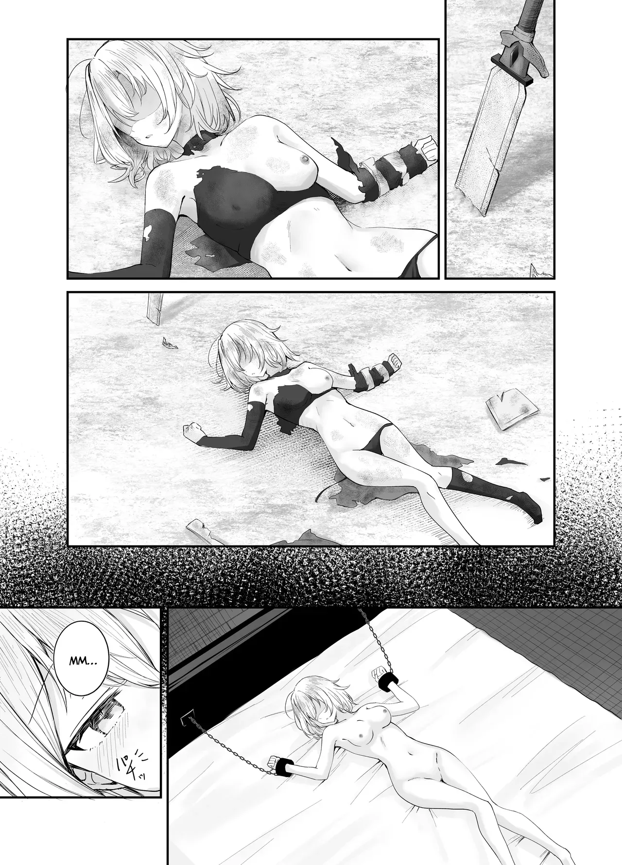 [Ko-gu Bako (Ukai Ko-gu)] Senki Haiboku Kairaku Goumon | Senki’s Defeat: Interrogated with Ecstasy [English] [IXIA WORKS] - Page 4