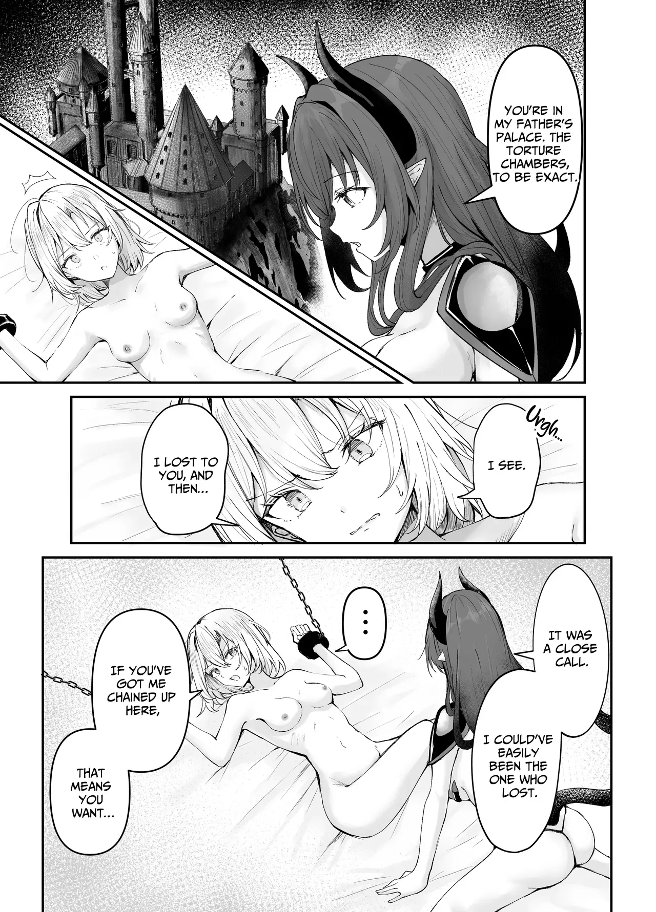 [Ko-gu Bako (Ukai Ko-gu)] Senki Haiboku Kairaku Goumon | Senki’s Defeat: Interrogated with Ecstasy [English] [IXIA WORKS] - Page 6