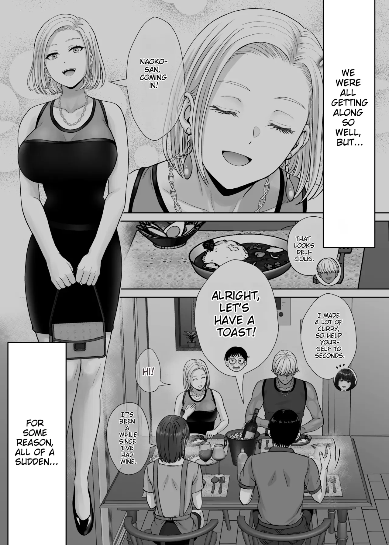 [Melon no Hoshiboshi (Hoshiduki Melon)] Haha Swapping 4 ~Saikon Suru Kaa-chan ni "2-kai dake" tte Onegai Shite Daita Hanashi~ [English] [MTL] - Page 5