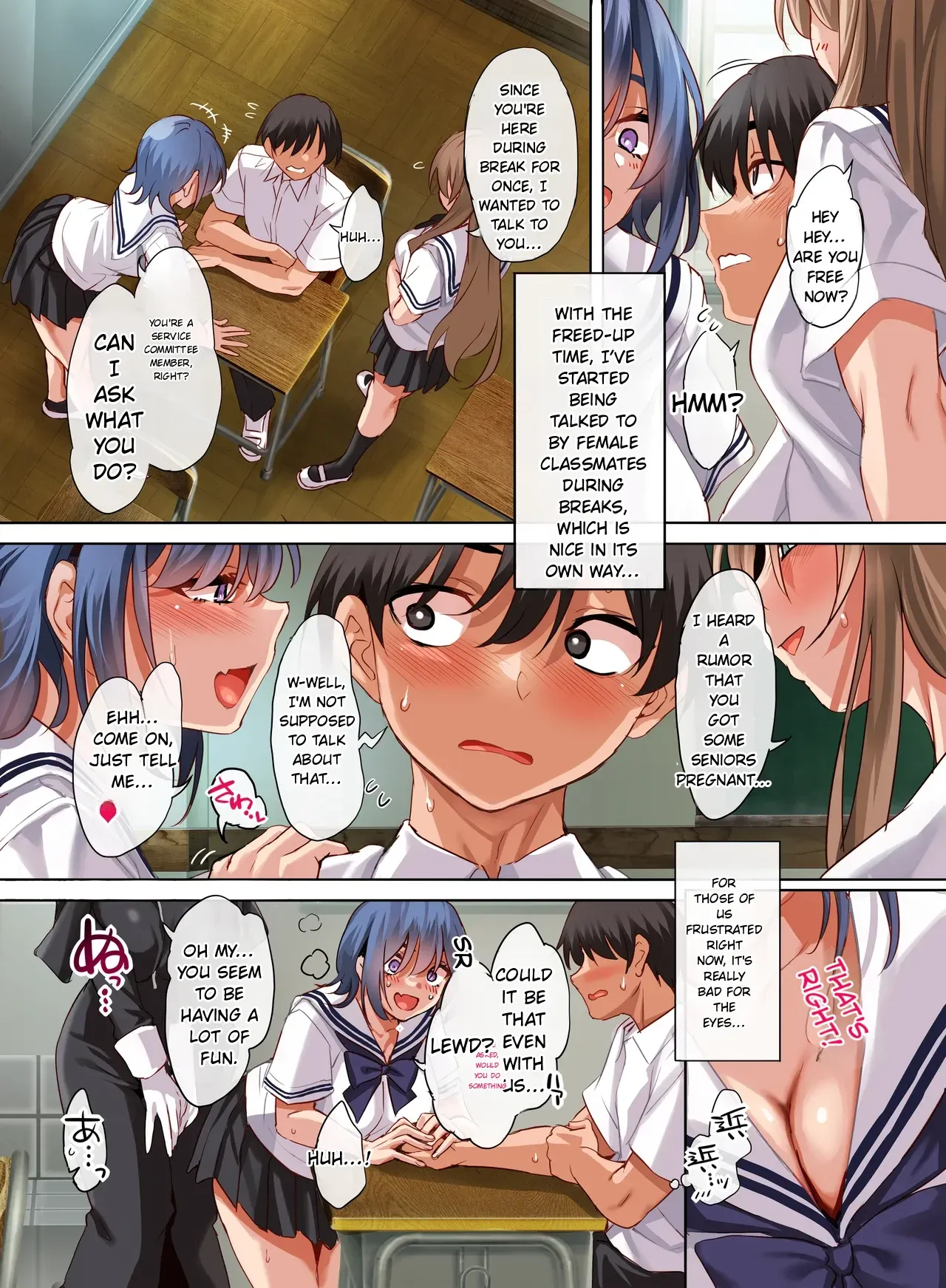 [Clesta (Cle Masahiro)] Jogakkou de Otoko Hitori na node Kousoku de Seiyoku no Hakeguchi ni Sareru Nichijou 5-Jigenme [Digital] MTL - Page 7