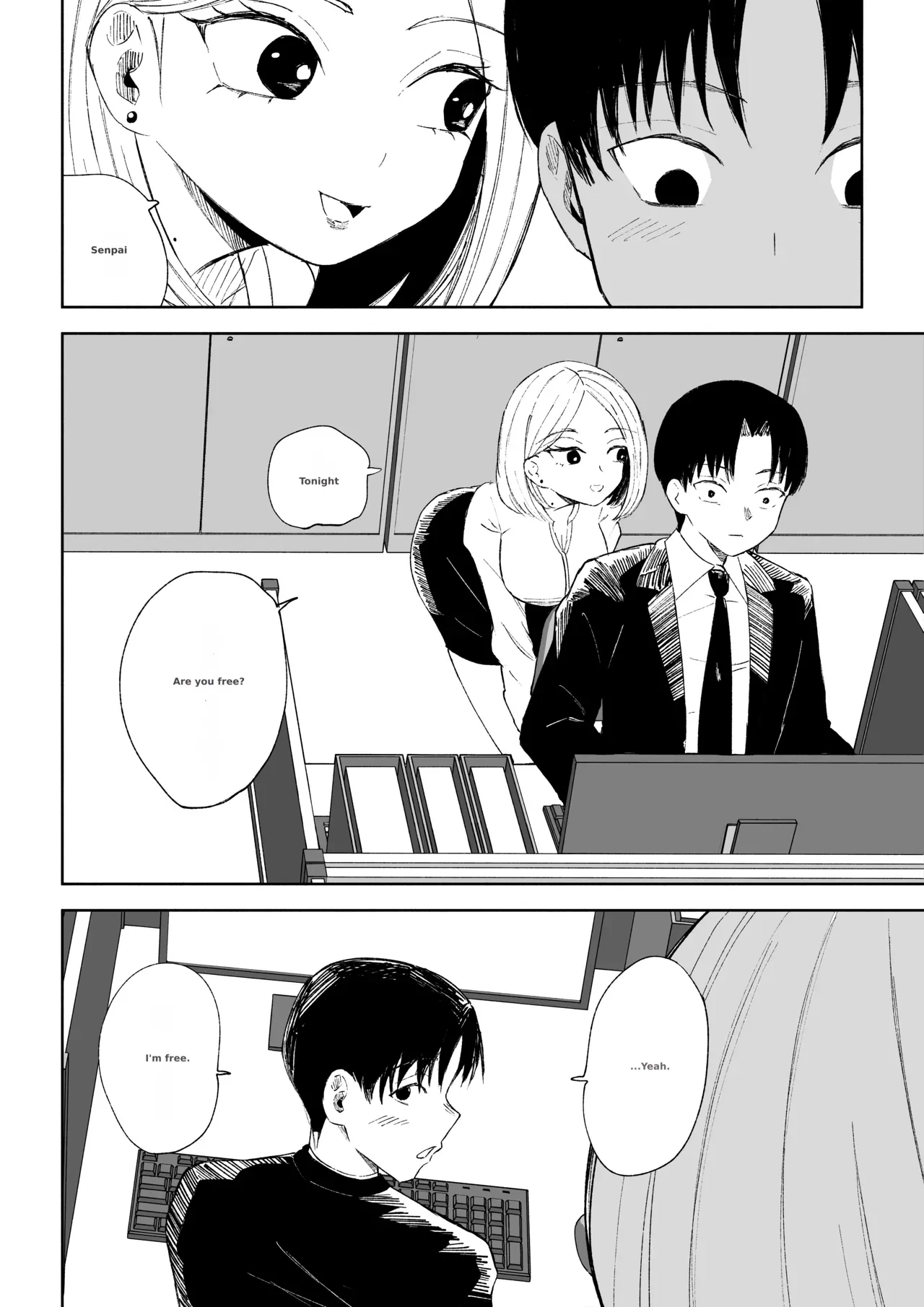 [Roki] Kaisha no Kouhai ni Keigo de Semerare Oshioki Sarechau Hanashi | A story about being lectured in polite language and overpowered by a junior colleague at the company [English] - Page 6