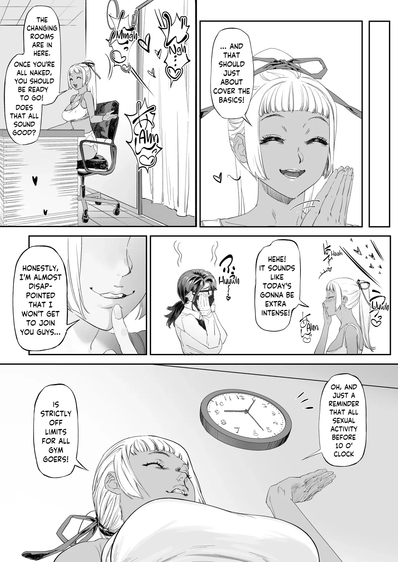 [Mitsukyoku Koubou (AWMC / Keinv)] Kaiinsei Zenra Gym - Chakui Kinshi | Members-Only Nude Gym: No Clothing Allowed [English] [skibidibenki] - Page 10