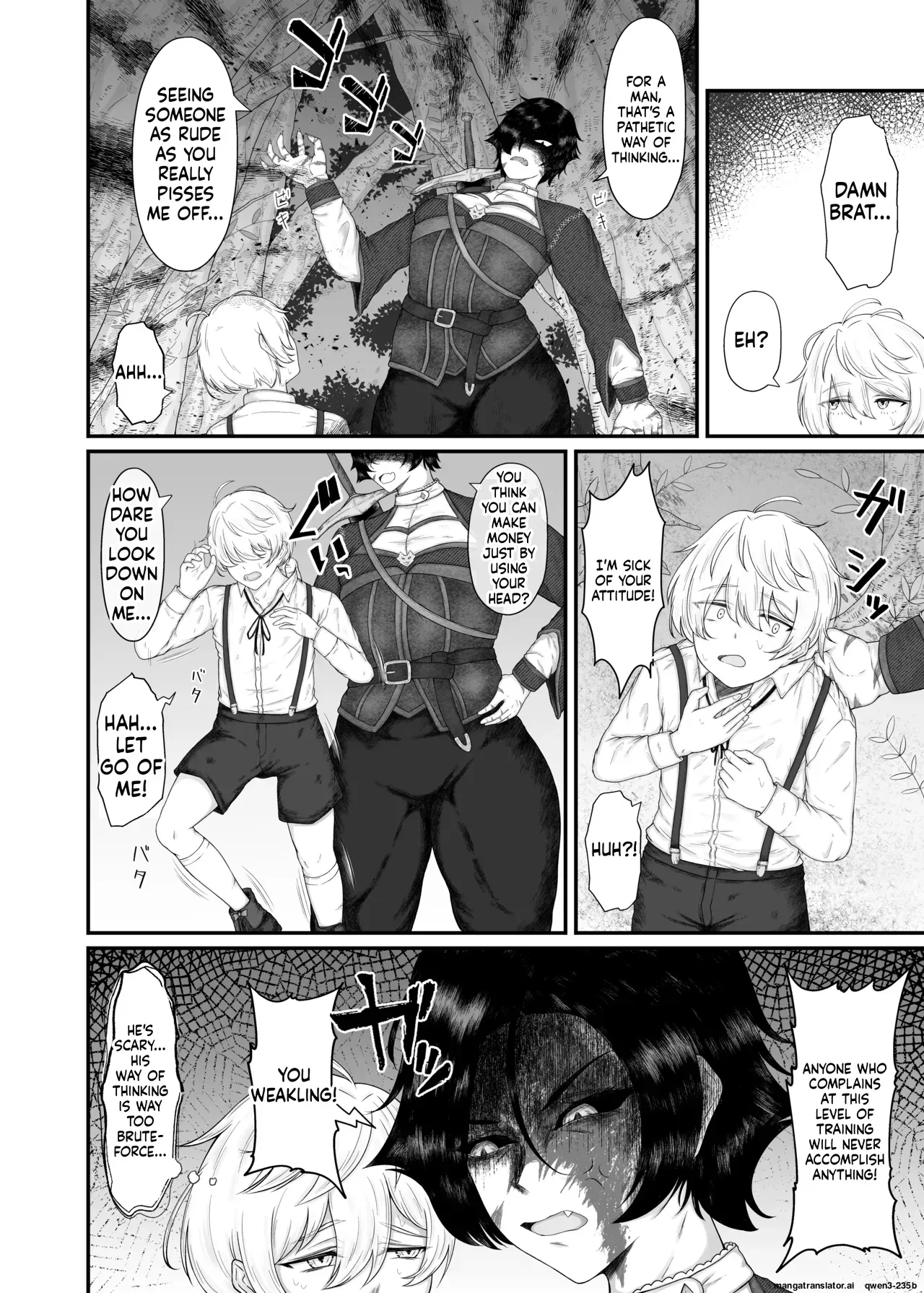 [Rui no Anagura Koubou (RuiManabu)] Big-Breasted Female Knight (36) Gets Fucked by Her Shitty Disciple - Page 9