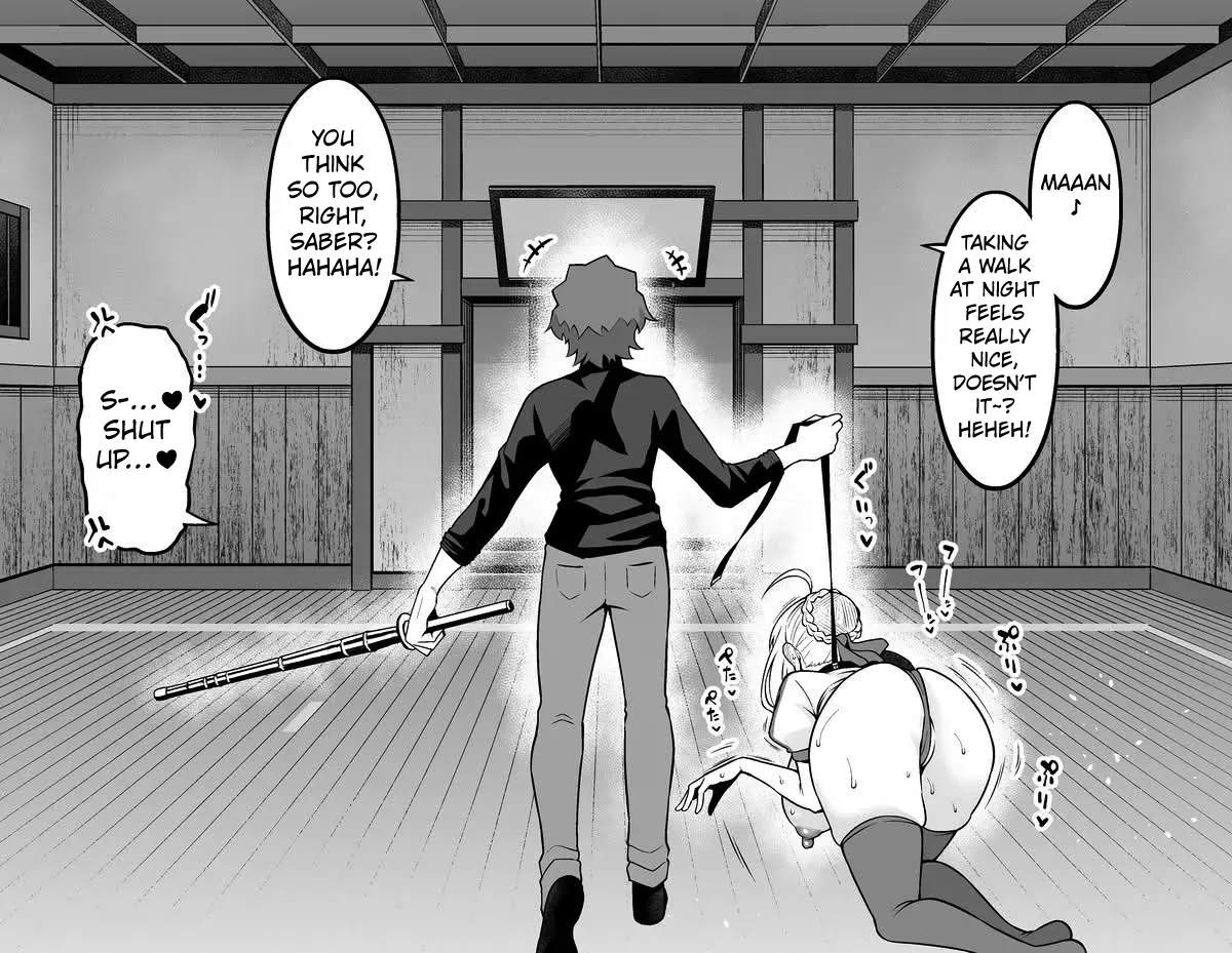 [Ankoman] Arutoria, Shinji to yoru no sanpo❤ | Shinji is Taking Artoria For a Walk at Night❤ [English] [Kuraudo] - Page 3