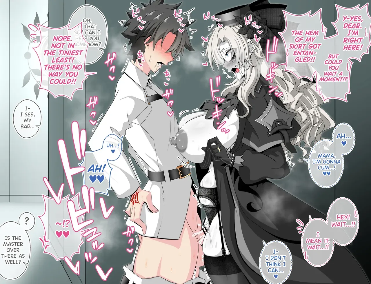 [Aogiri] 『Kriemhild and Pure Love NTR Cheating Erotica A Close Call in the Hallway』(Fate/Grand Order) [English] [biribiri] - Page 6