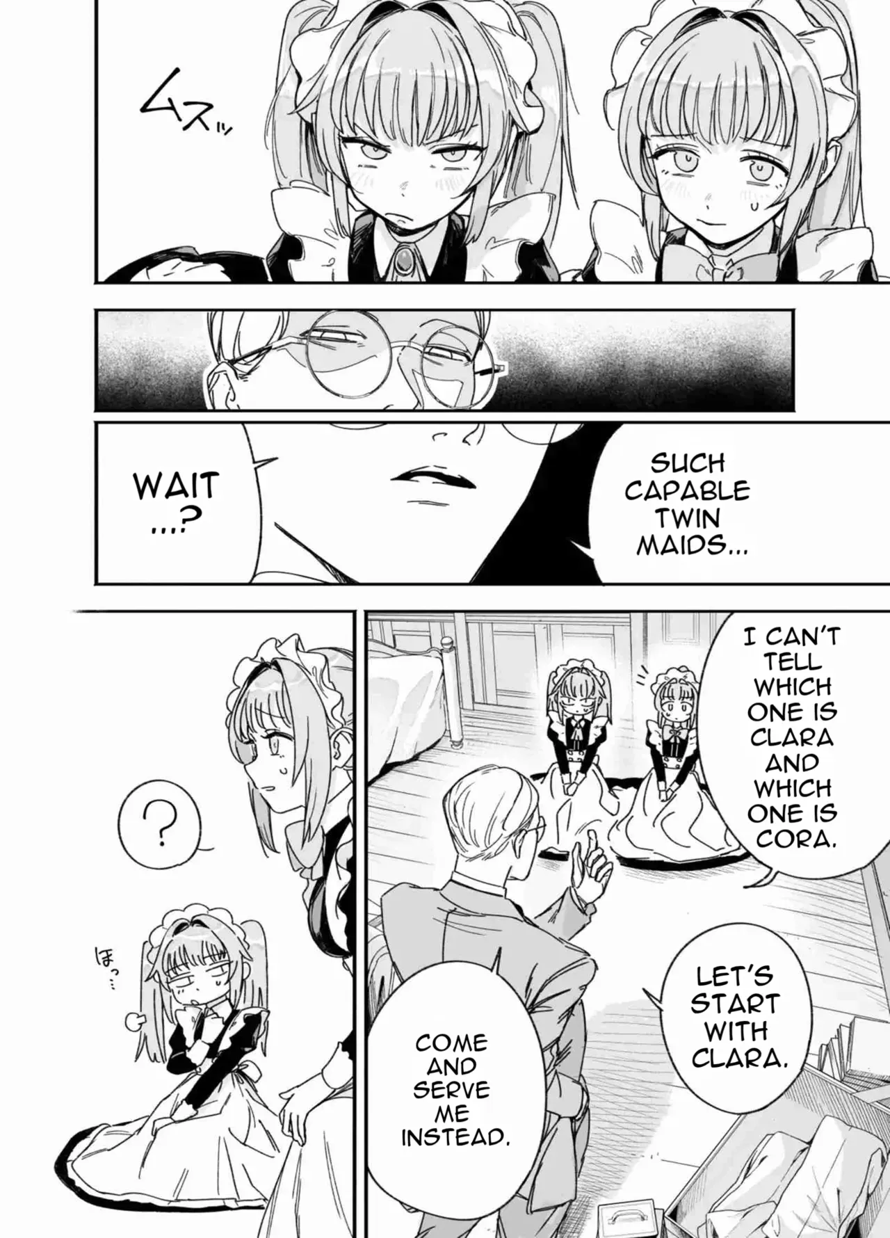 [F no Kottoubako (Onizuka Frill)] Futago Maid no Clara to Cola: Sei no Mezame! [English] - Page 10
