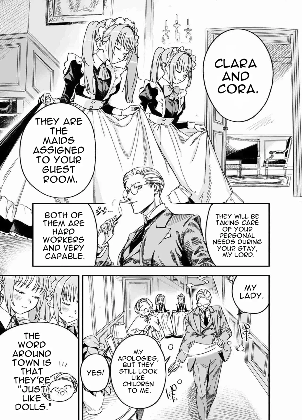 [F no Kottoubako (Onizuka Frill)] Futago Maid no Clara to Cola: Sei no Mezame! [English] - Page 3