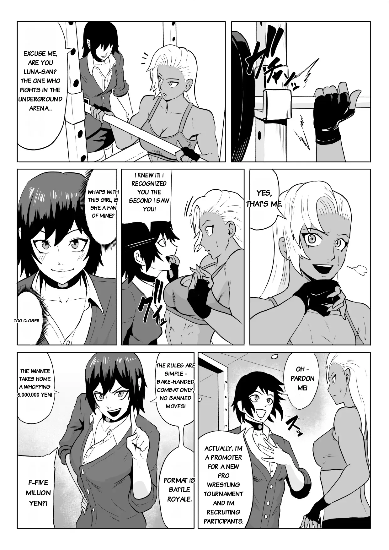 [Haru Tanuki-ya] Golden Wolf Luna Kutsujoku ProWres 1 - Page 3