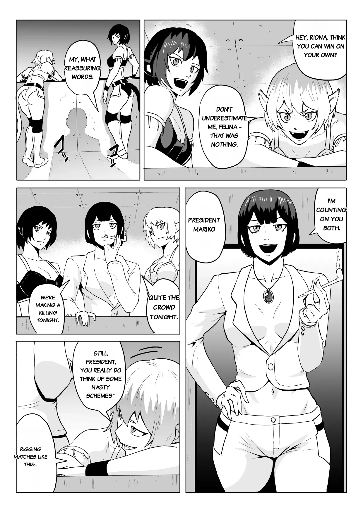 [Haru Tanuki-ya] Golden Wolf Luna Kutsujoku ProWres 1 - Page 6