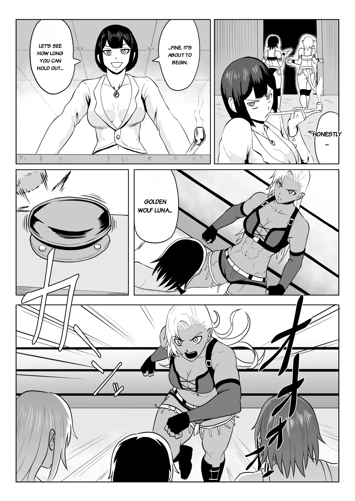 [Haru Tanuki-ya] Golden Wolf Luna Kutsujoku ProWres 1 - Page 8