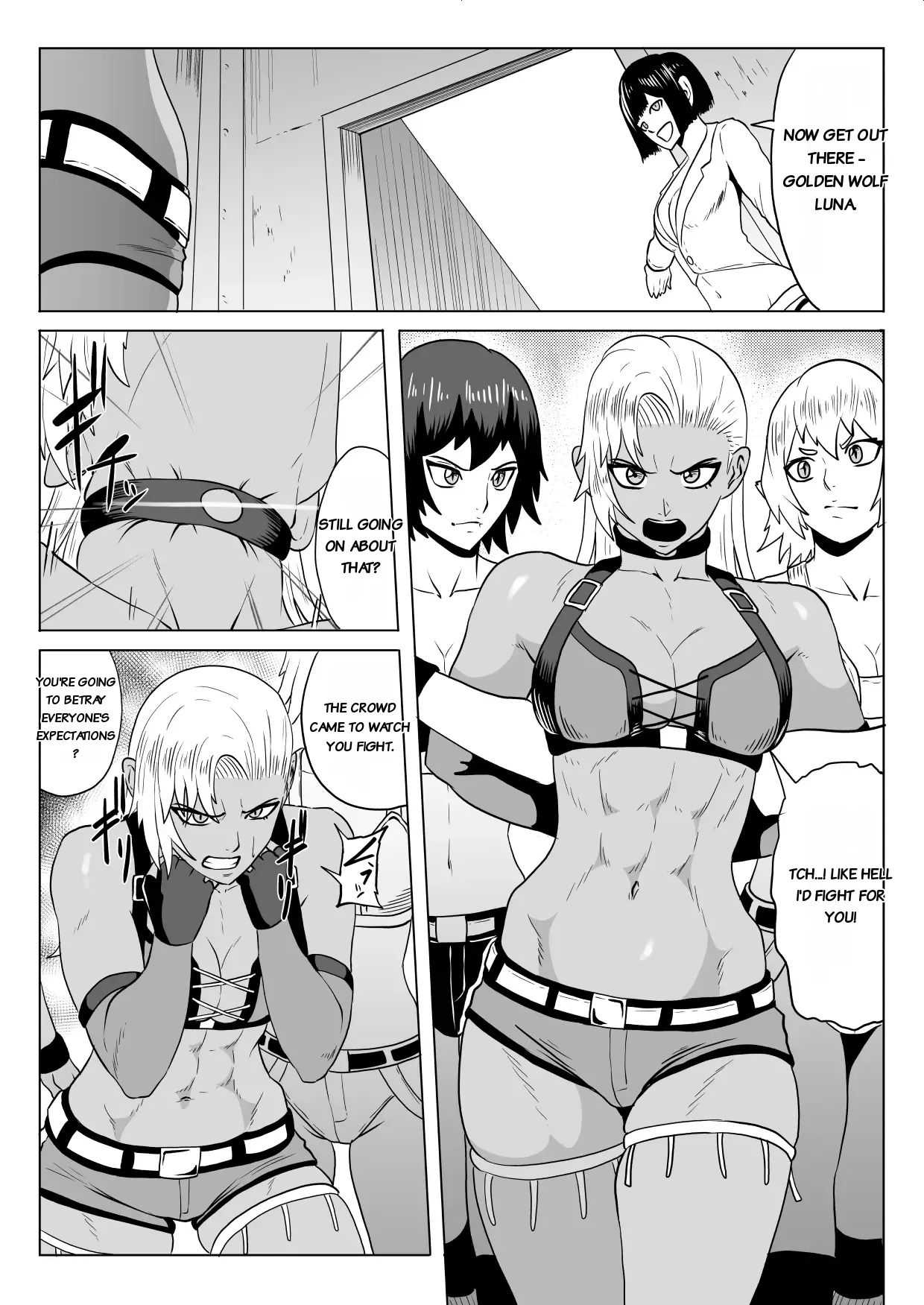 [Haru Tanuki-ya] Golden Wolf Luna Kutsujoku ProWres 2 - Page 8