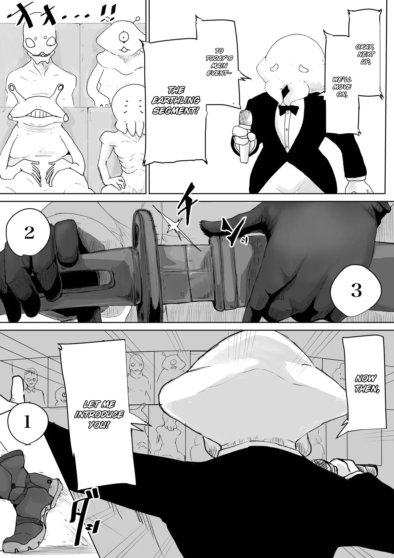 [Dendou Monaka] COSMIC DARK AUCTION [English] - Page 5