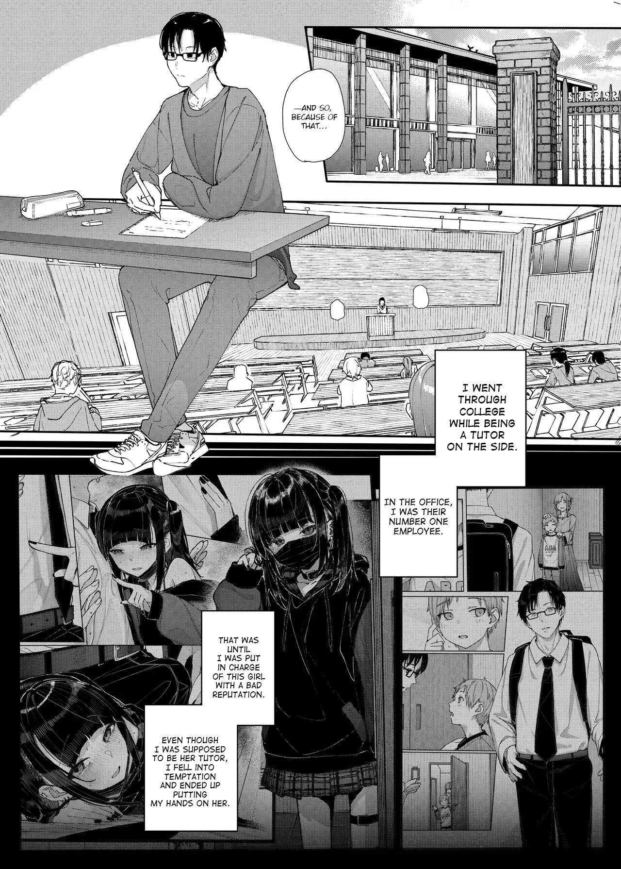 [Karamomo Tart (Kindatsu)] Majime na dake ga Torie no Boku ga Hametsu Ganbou no Seito ni Seiheki o Guchagucha ni Yugama sareta Hanashi 2  ~Dakara Boku wa Katei Kyoushi o Yameta 2~ Part 1 [JCTL] [Digital] - Page 9