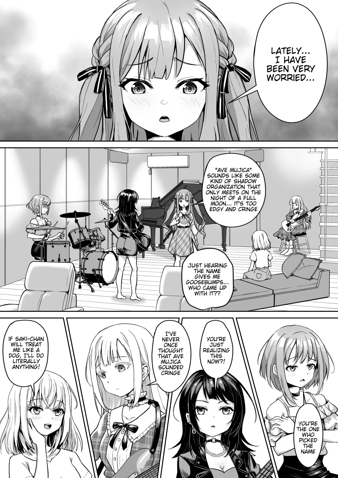 [Beeeee Nest  (Apoidea)] Mortis no Member Nakayoshi Keikaku  Plan H Hen (BanG Dream! Ave Mujica) [Digital] [English] [Tigoris Translates] - Page 3