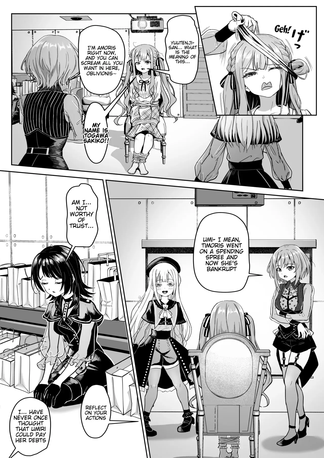 [Beeeee Nest  (Apoidea)] Mortis no Member Nakayoshi Keikaku  Plan H Hen (BanG Dream! Ave Mujica) [Digital] [English] [Tigoris Translates] - Page 8
