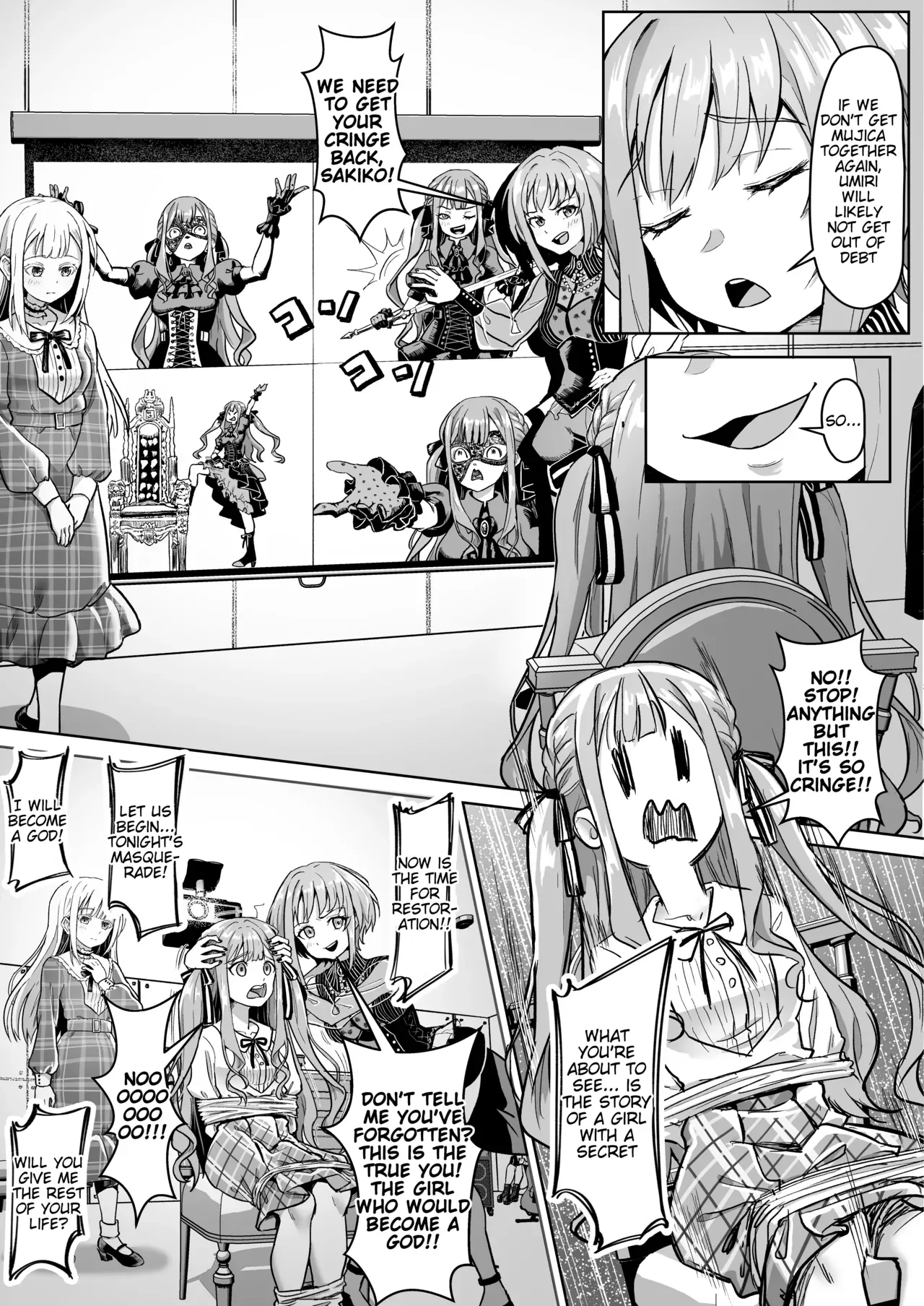 [Beeeee Nest  (Apoidea)] Mortis no Member Nakayoshi Keikaku  Plan H Hen (BanG Dream! Ave Mujica) [Digital] [English] [Tigoris Translates] - Page 9