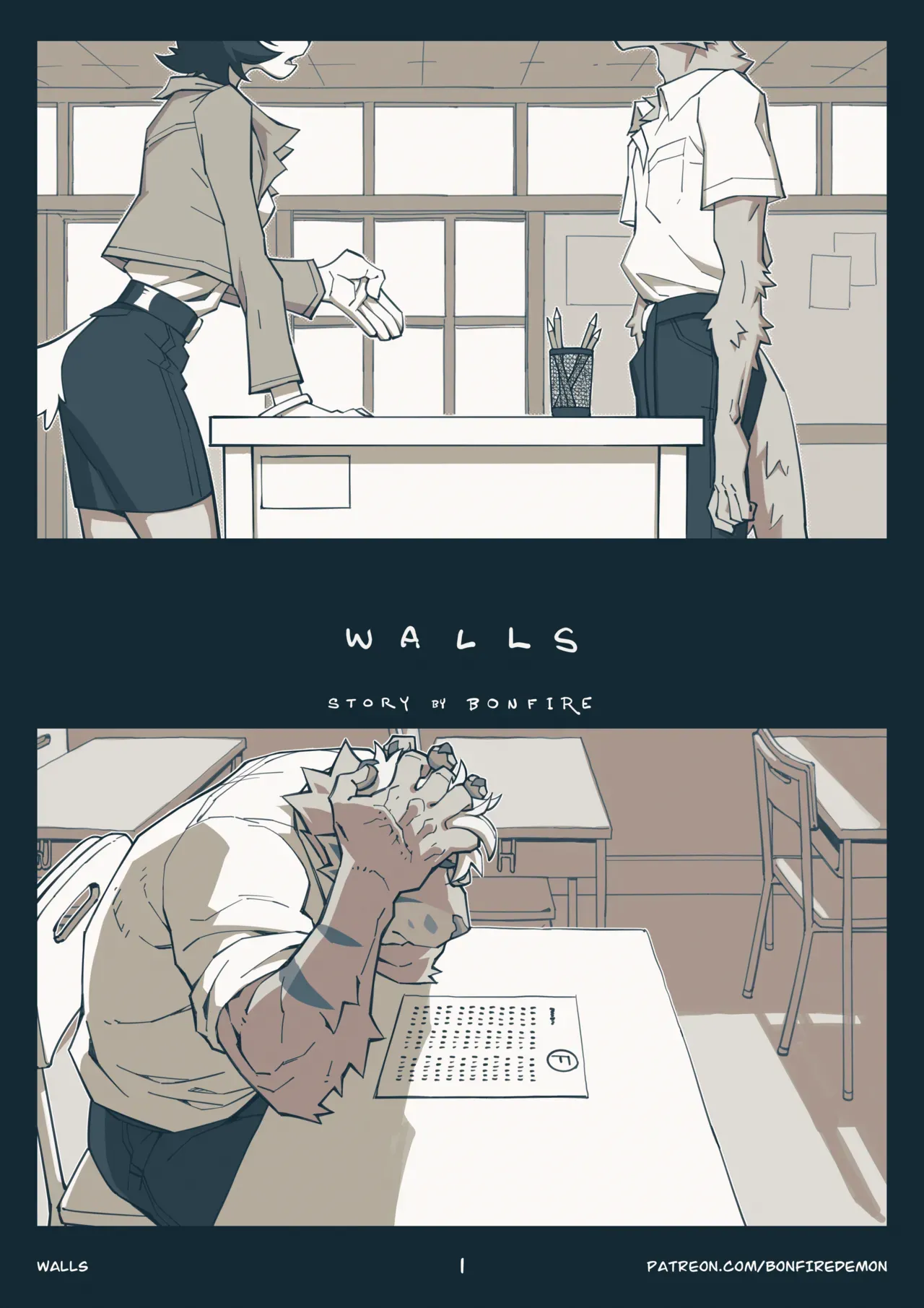 [Bonfire Demon] WALLS (Ongoing) - Page 1