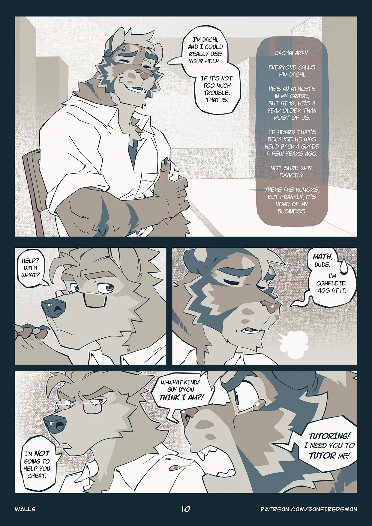 [Bonfire Demon] WALLS (Ongoing) - Page 10