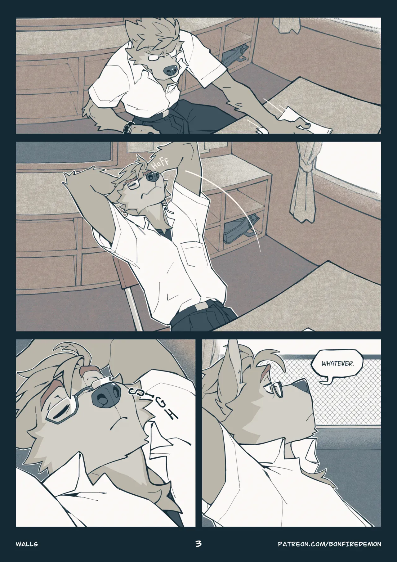 [Bonfire Demon] WALLS (Ongoing) - Page 3