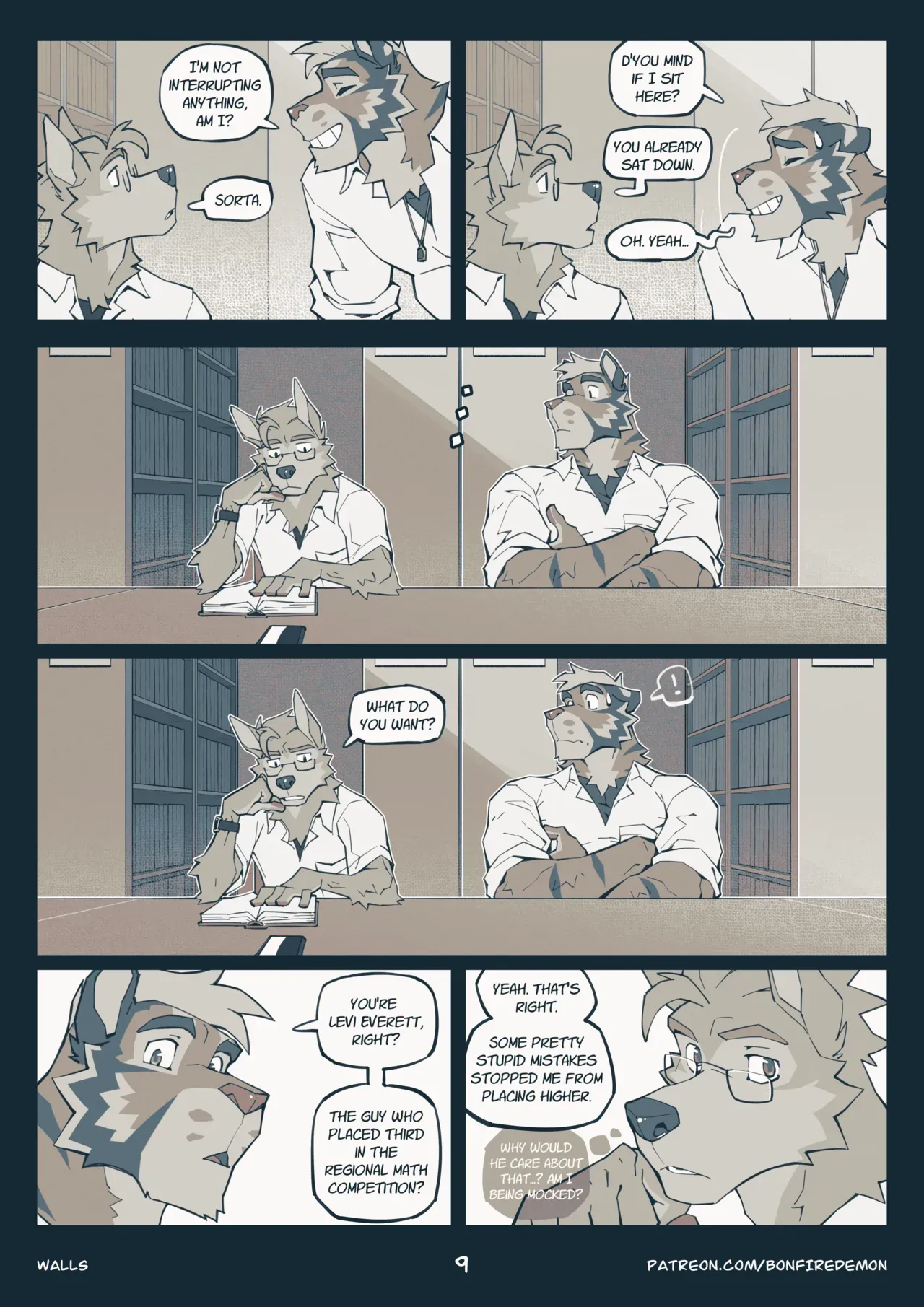 [Bonfire Demon] WALLS (Ongoing) - Page 9