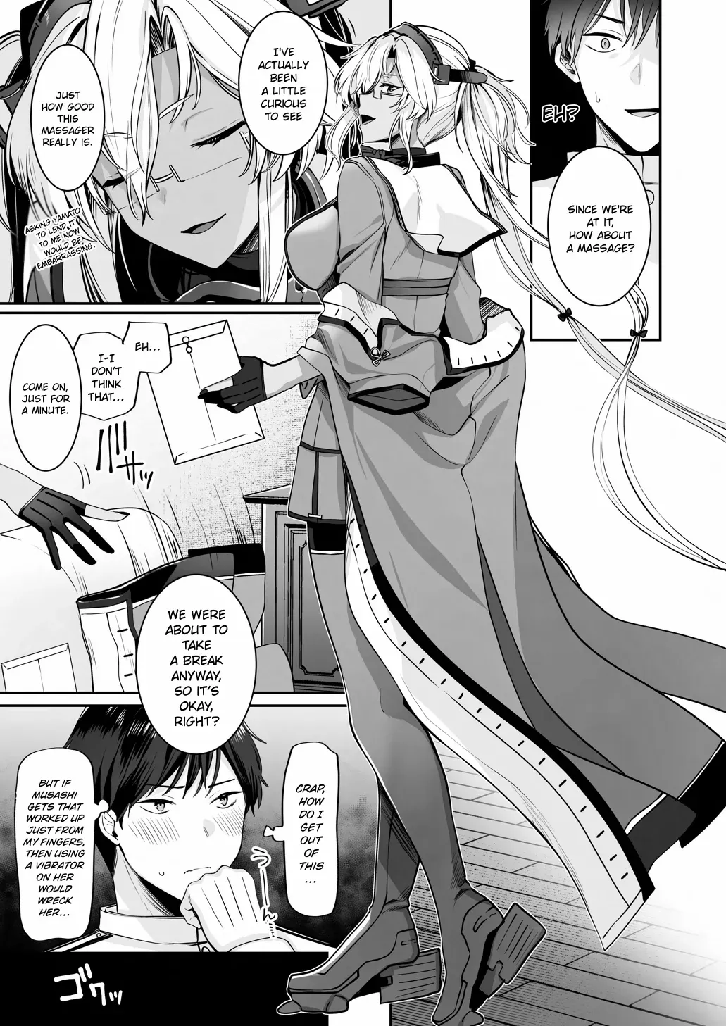 (C103) [Marosaan (Yunamaro)] Musashi-san no Yoru Jijou 10 Otona no Omocha-hen | Musashi’s Nighttime Affairs 10 -Adult Toys Chapter- (Kantai Collection -KanColle-) [English] [ConTL] [Digital] - Page 10