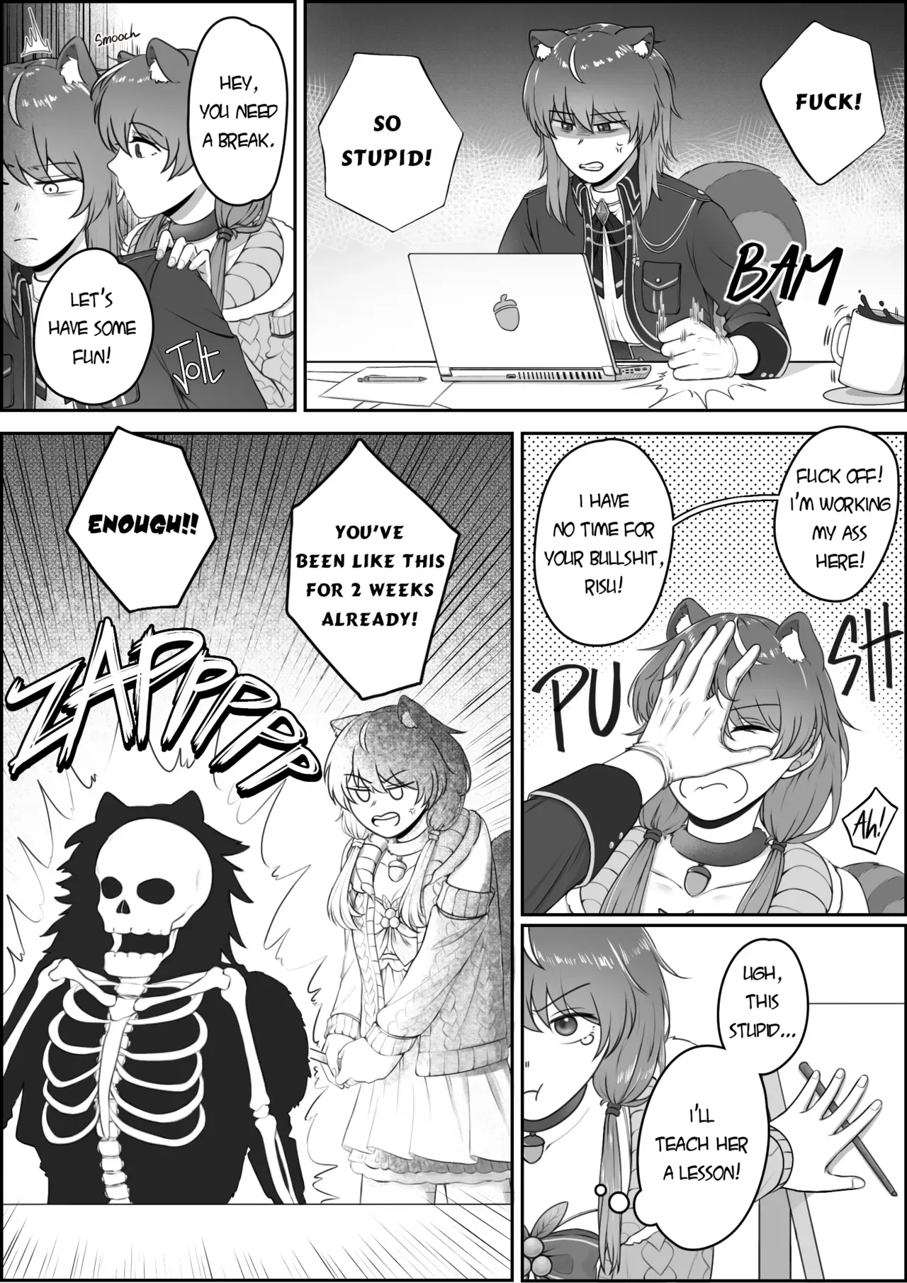 [Aisu] Overworked (Ayunda Risu) [English] - Page 1