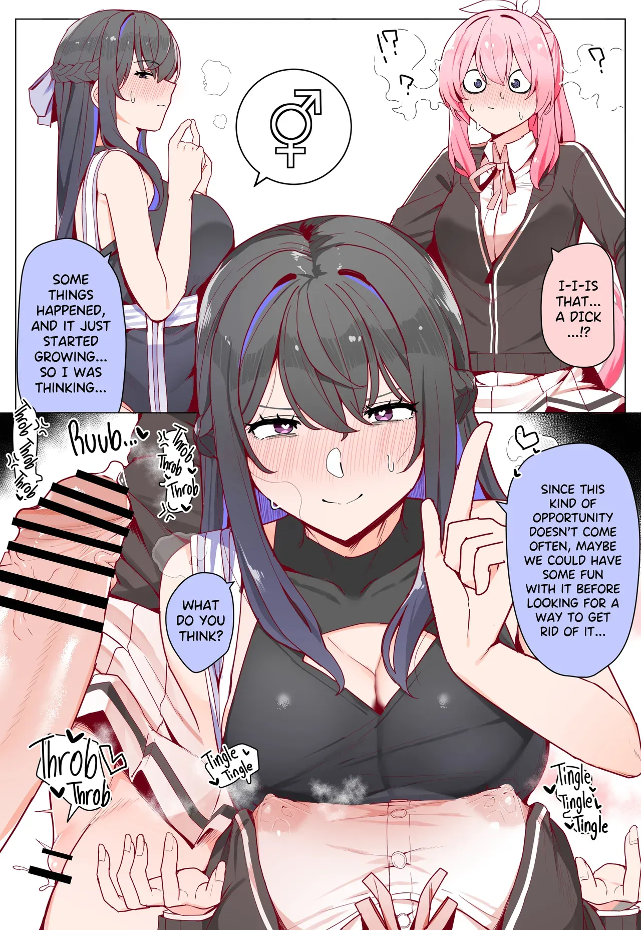 [Kassai] A Couple That Unexpectedly Welcomed a New 'Member' - Page 1
