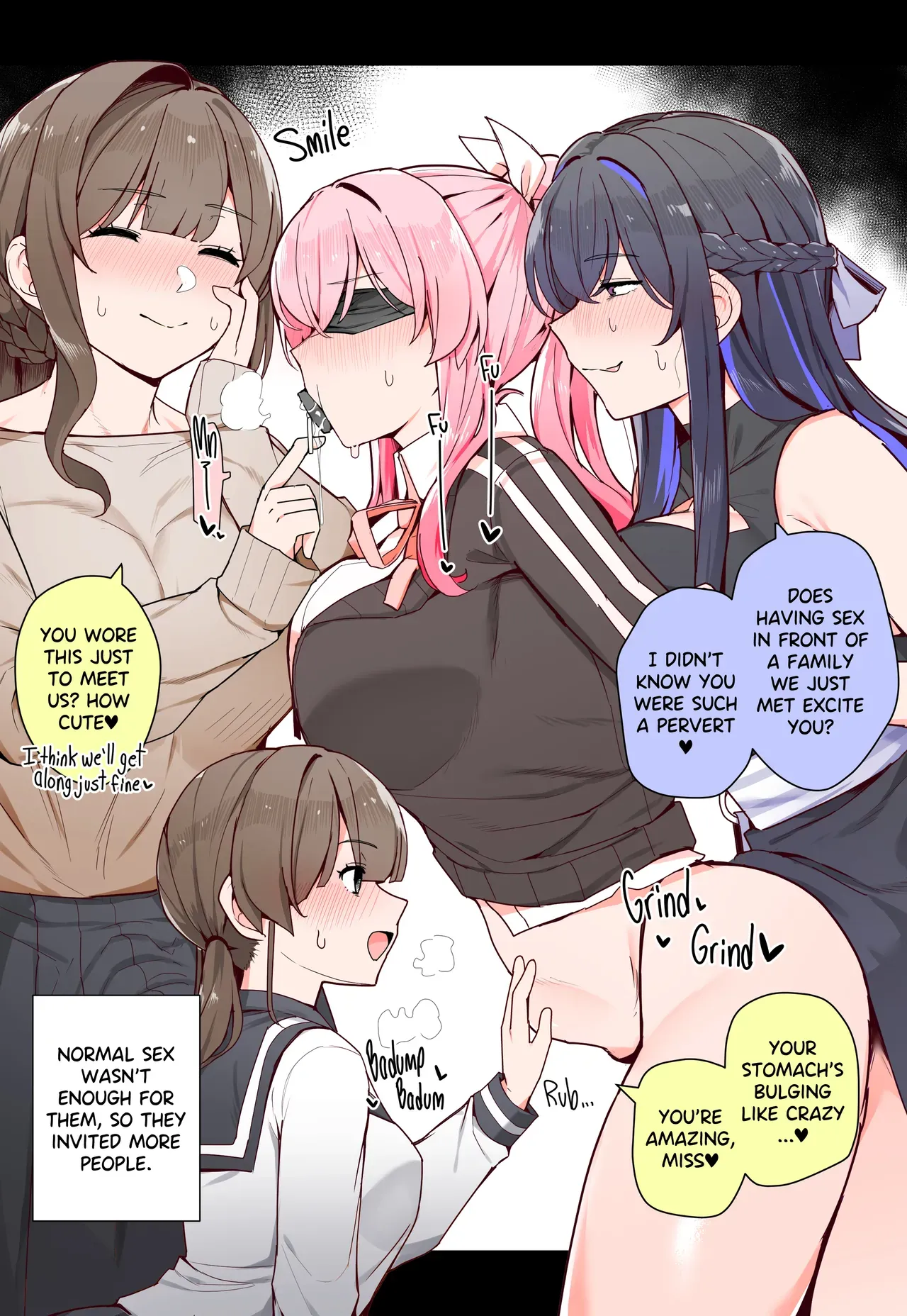 [Kassai] A Couple That Unexpectedly Welcomed a New 'Member' - Page 7