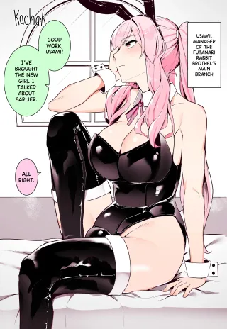 [Kassai] Futanari Rabbit Brothel cover