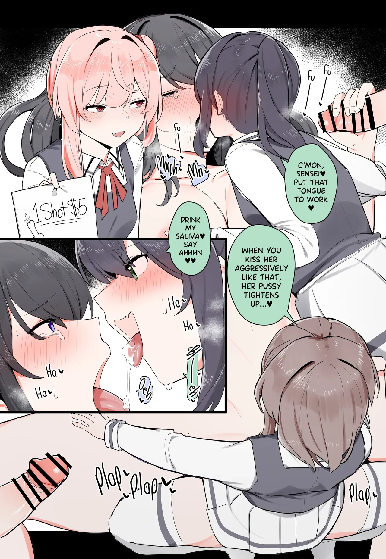 [Kassai] Teacher Providing Sexual Relief - Page 8