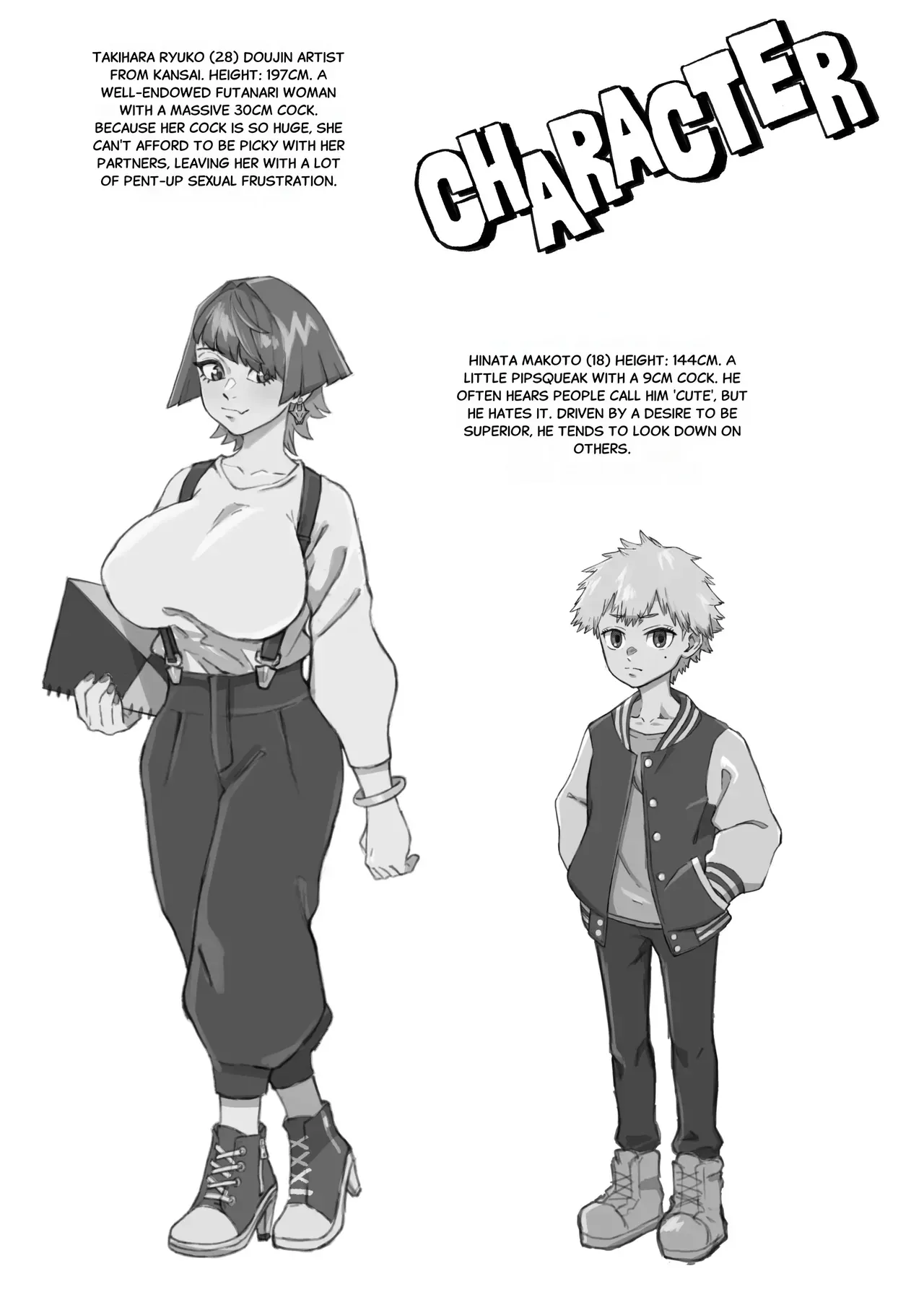Failed Off-Pako! How I Ended Up as a Futanari Manga Artist's Girlfriend [English] - Page 2