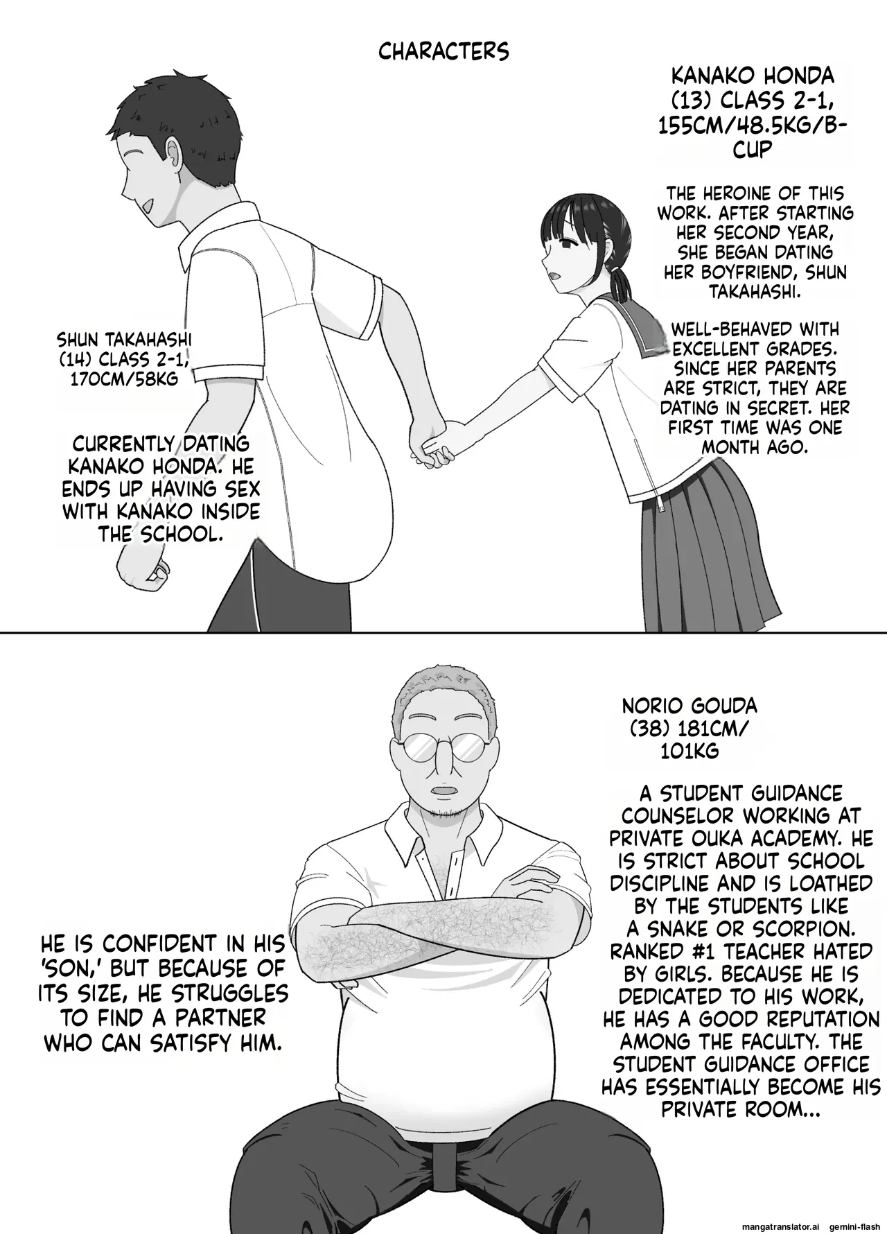 [Kojiraen] 19cm ga Hairu made ~NTR Kakuchou Shidou~ [English] [MTL] - Page 2