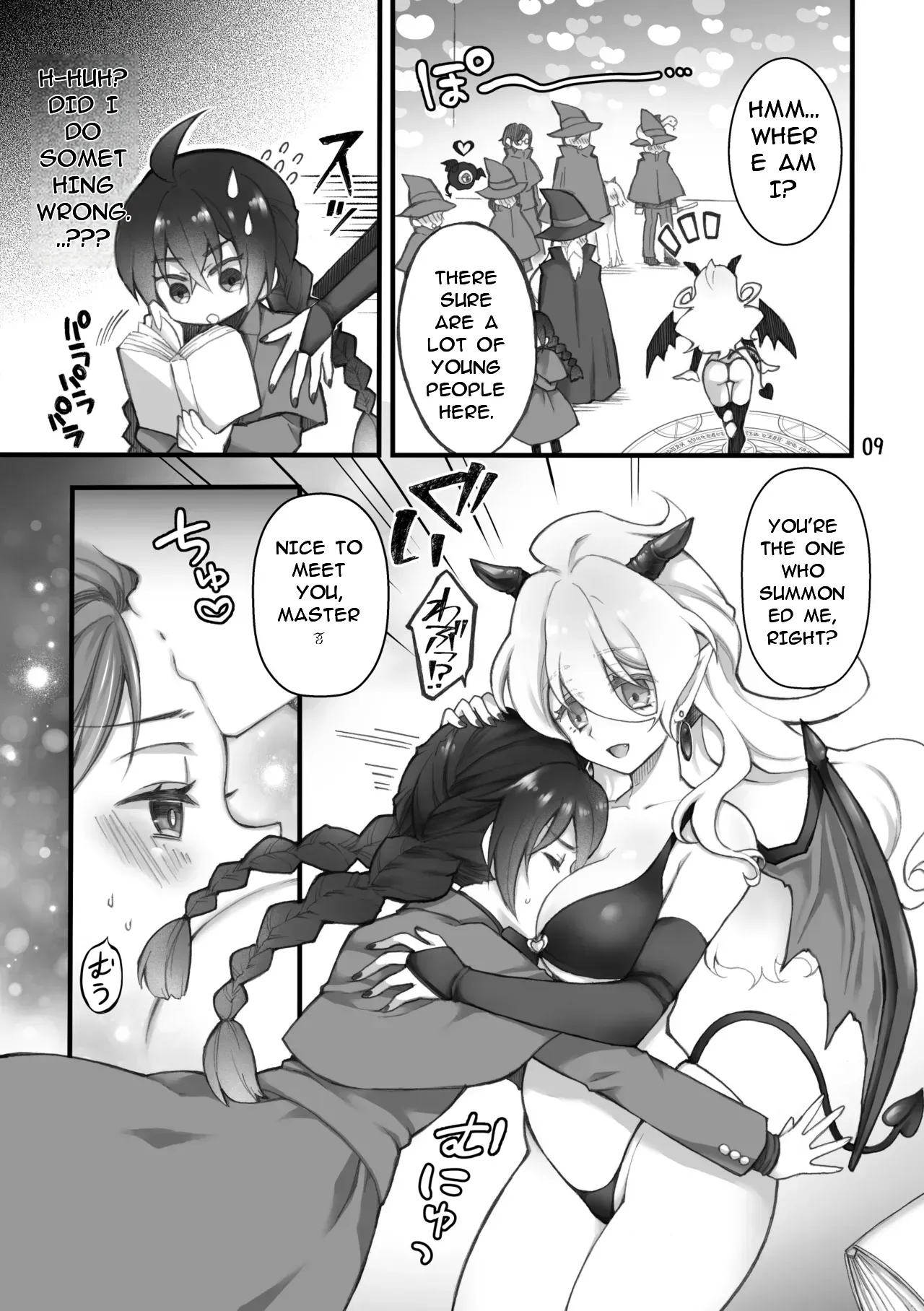{Sasya (Sachie)] The summoned creature was a hermaphrodite succubus. I (MTL) - Page 7