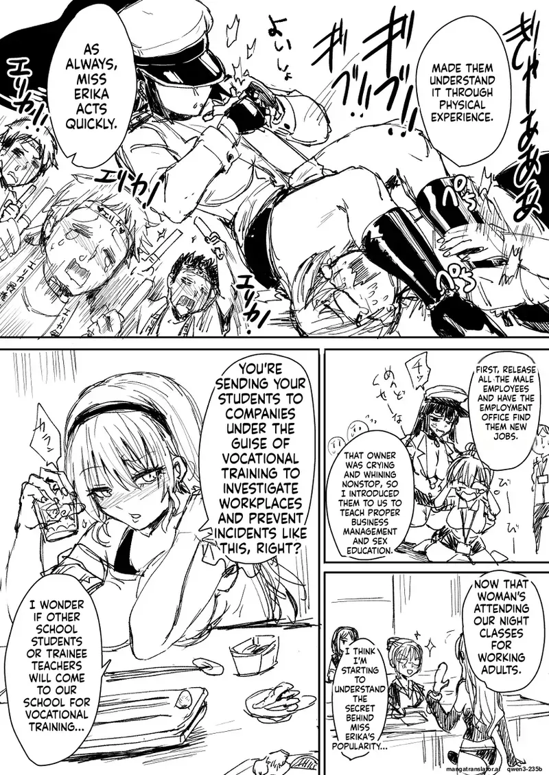 [Iaidou (Kakizaki Kousei)] Mesuiki Academy Daily Life Extra [MTL] [垣崎コウセイ] - Page 7