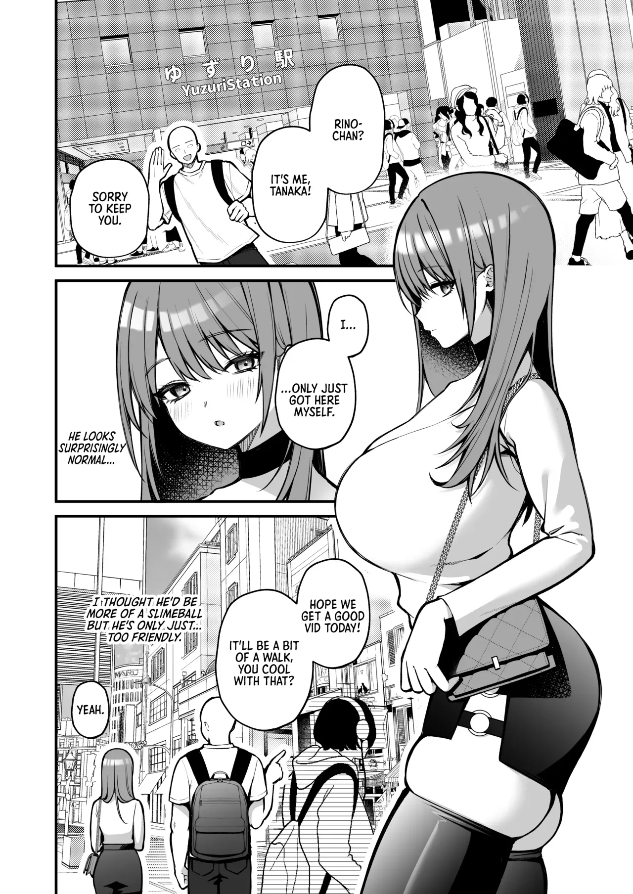 [Ichigo Crown (Yuzuri Ai)] L-Cup Joshidai Nama 20cm Chou Dekachin de AV Debut | An L-Cup College Chick's Porn Escapade with a Behemoth [English] [Digital] - Page 6