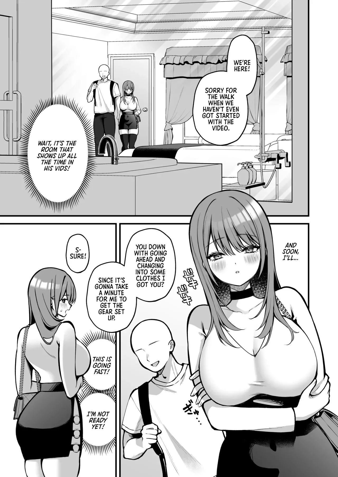 [Ichigo Crown (Yuzuri Ai)] L-Cup Joshidai Nama 20cm Chou Dekachin de AV Debut | An L-Cup College Chick's Porn Escapade with a Behemoth [English] [Digital] - Page 7