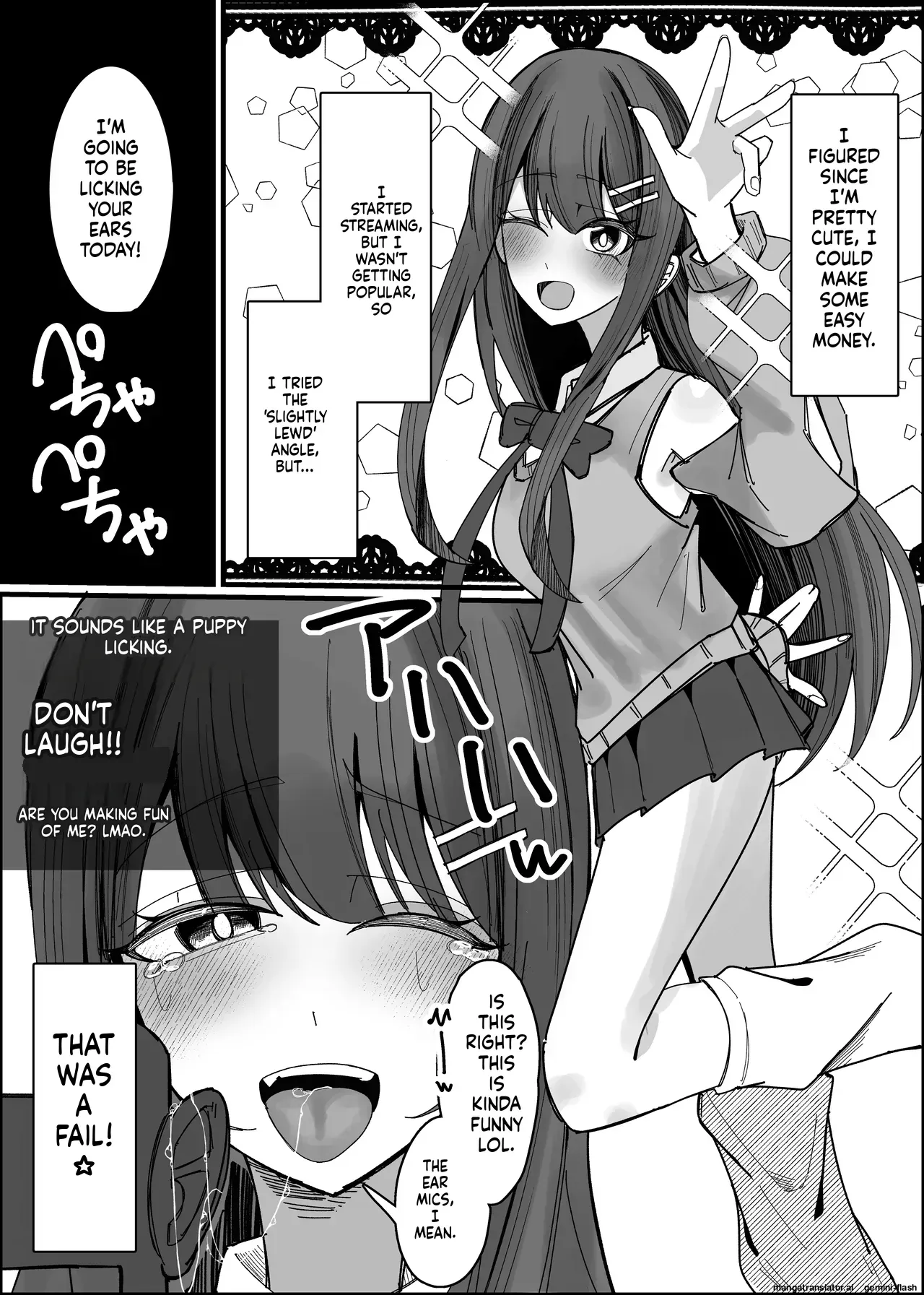 [Fuaku Yuu (Yufuck)] Listener-san no Semen Kudasai [MTL] - Page 4