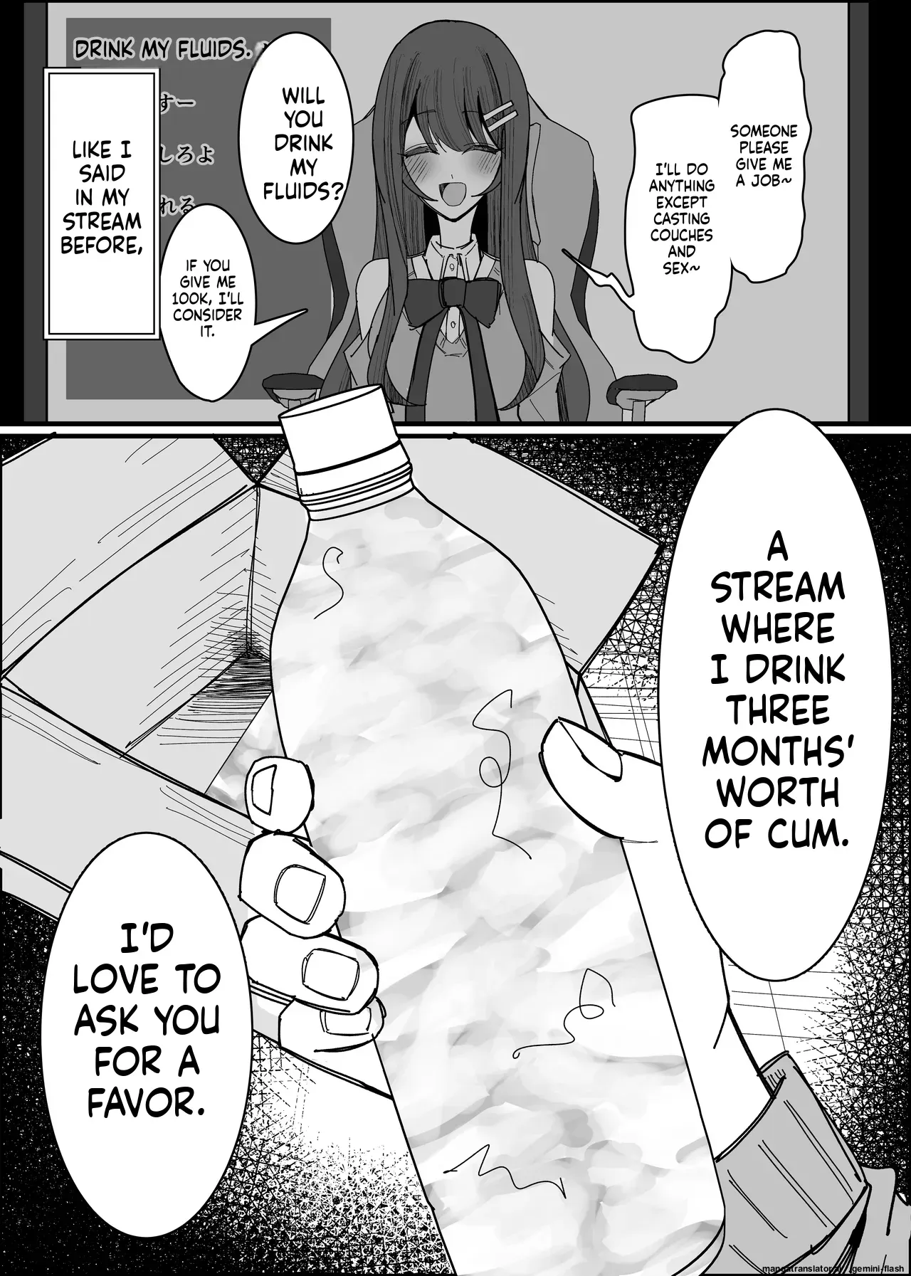 [Fuaku Yuu (Yufuck)] Listener-san no Semen Kudasai [MTL] - Page 7