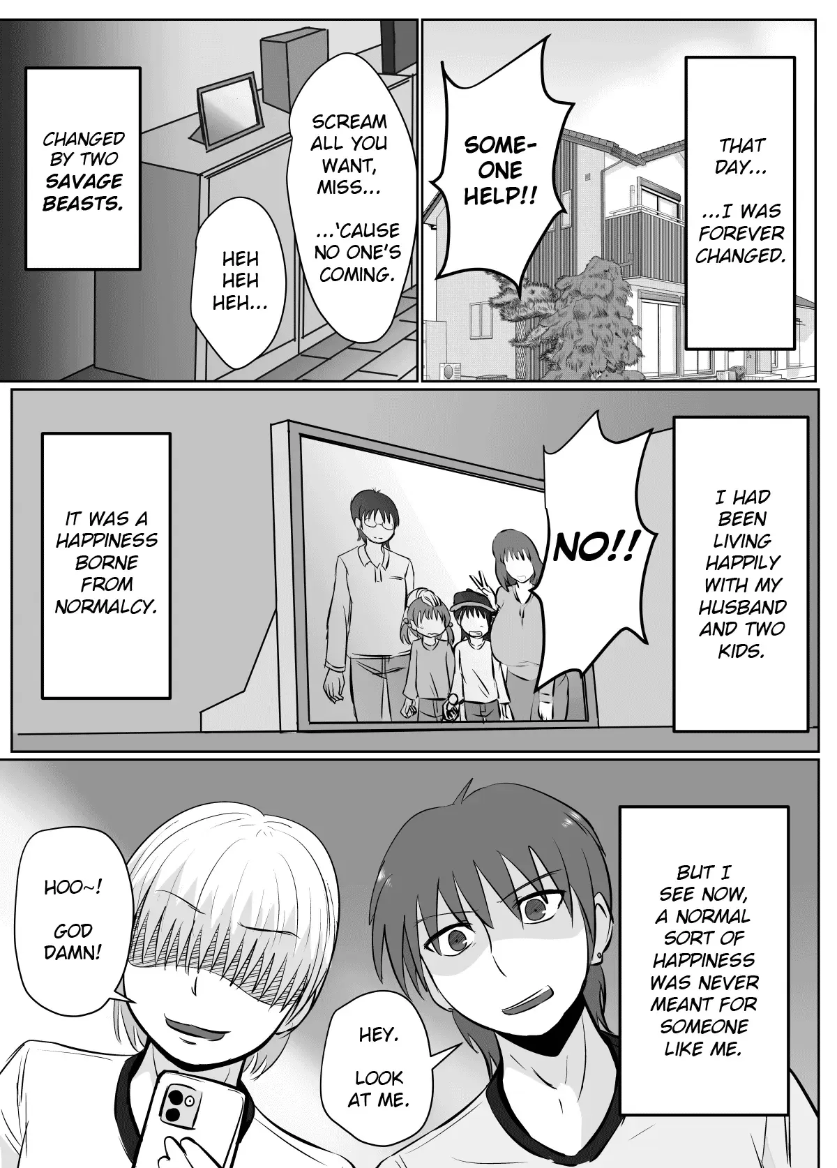 Anohi, Hitozuma no Chounyuu wa Seigu to Natta. | That Day, A Housewife's Massive Tits Became A Sex Toy - Page 2
